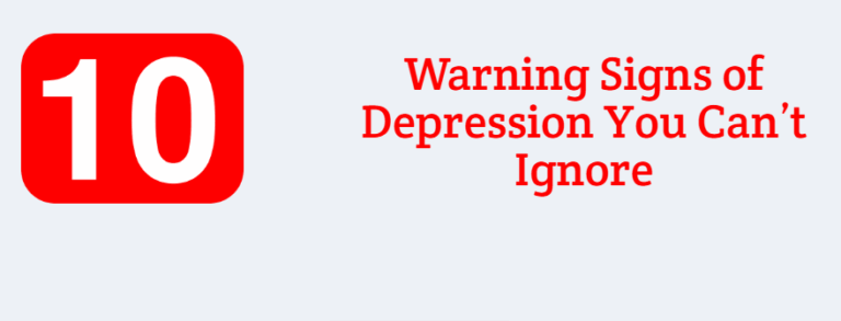 Symptoms of Depression: 10 Warning Signs You Can’t Ignore