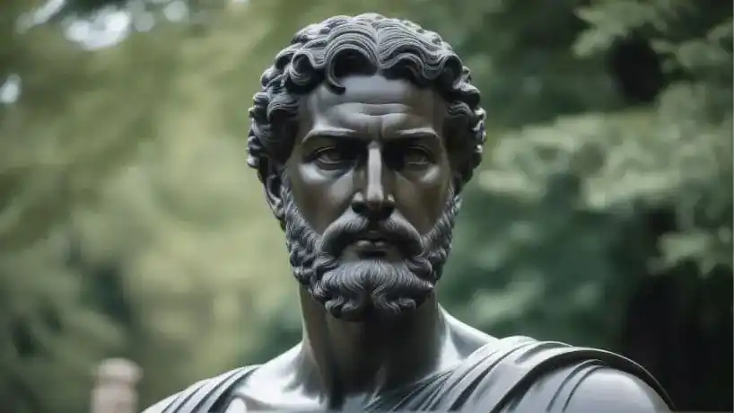 Men's vulnerability depicted by socrates symbol